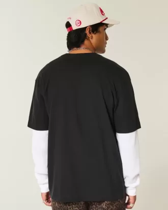 Boxy Heavyweight Cotton Crew T-Shirt