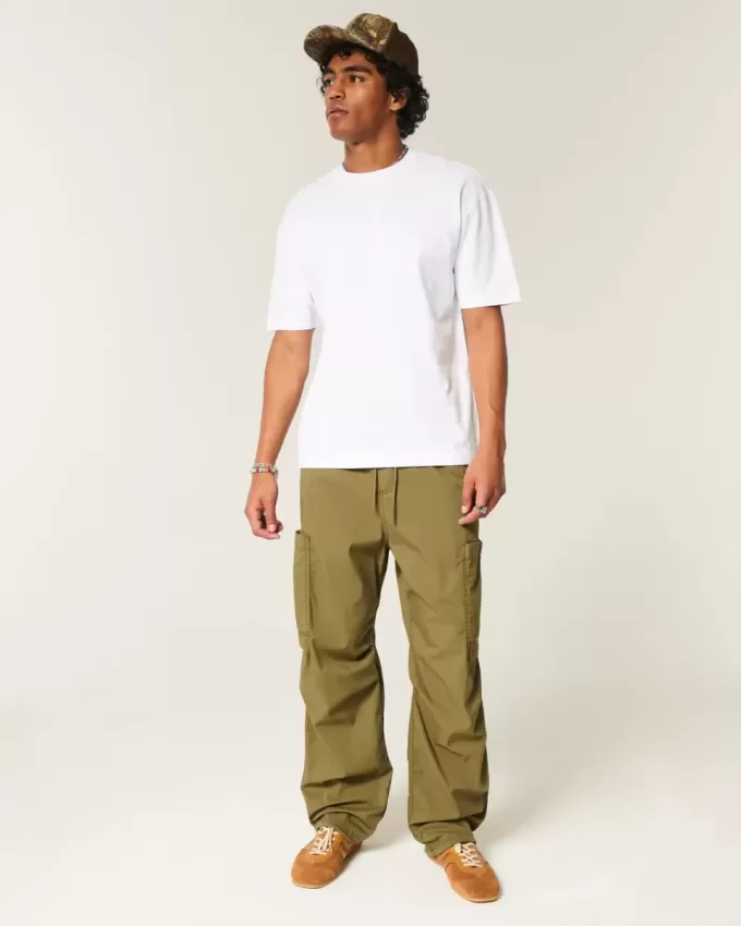 Boxy Heavyweight Cotton Crew T-Shirt