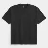 Boxy Heavyweight Cotton Crew T-Shirt