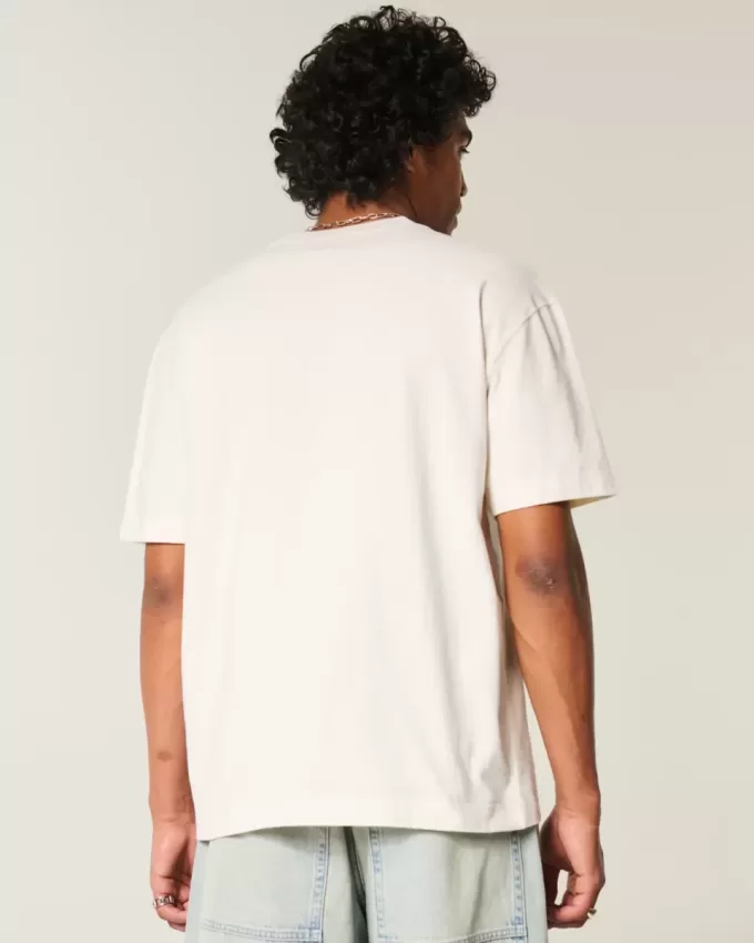 Boxy Heavyweight Croatia Graphic Tee Boxy Heavyweight Croatia Graphic Tee