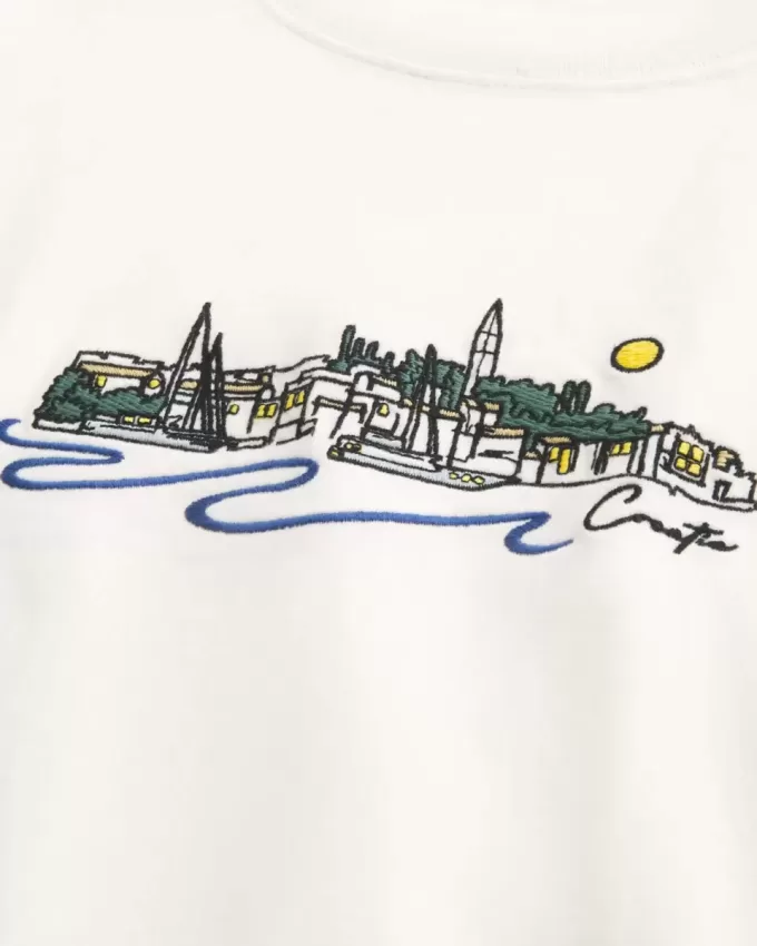 Boxy Heavyweight Croatia Graphic Tee Boxy Heavyweight Croatia Graphic Tee