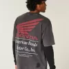 Boxy Heavyweight Honda Graphic Tee