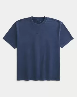 Boxy Heavyweight Logo Crew T-Shirt