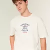 Boxy Heavyweight Newport Beach Graphic Tee