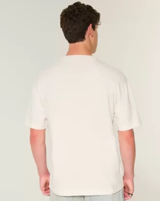 Boxy Heavyweight Newport Beach Graphic Tee