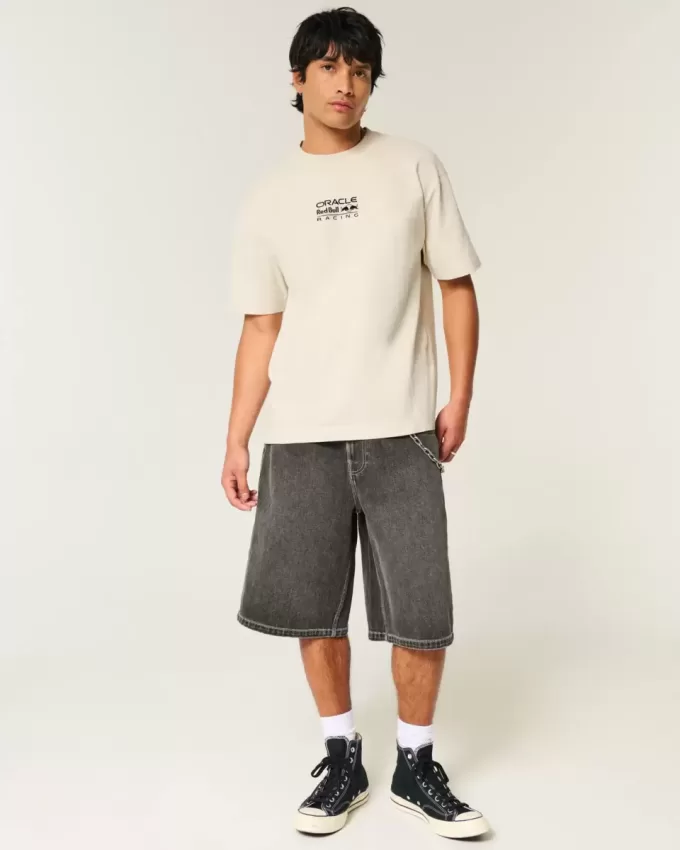 Boxy Heavyweight Oracle Red Bull Racing Graphic Tee