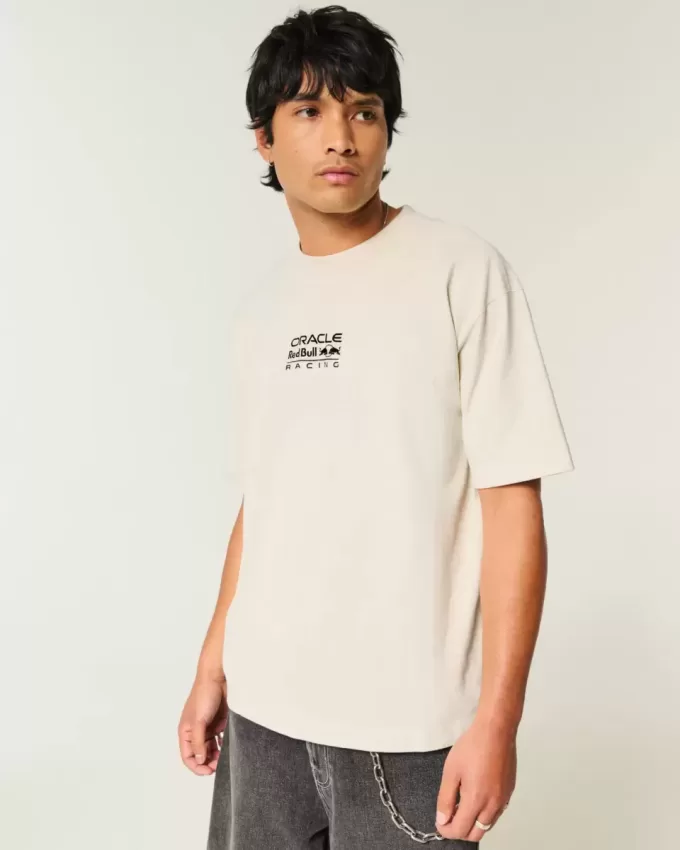 Boxy Heavyweight Oracle Red Bull Racing Graphic Tee