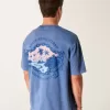Boxy Heavyweight South Padre Island Graphic Tee