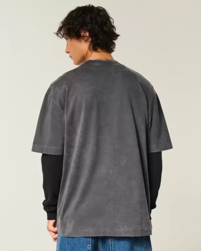 Boxy Heavyweight Star Graphic Tee