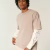 Boxy Heavyweight Washed Cotton Crew T-Shirt
