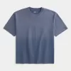 Boxy Heavyweight Washed Crew T-Shirt