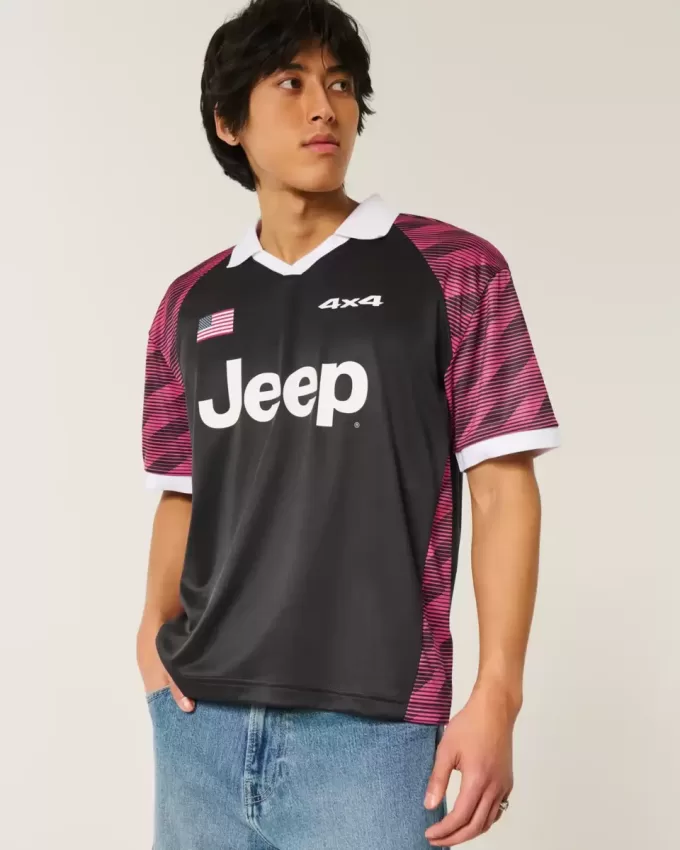 Boxy Jeep Graphic Jersey Boxy Jeep Graphic Jersey