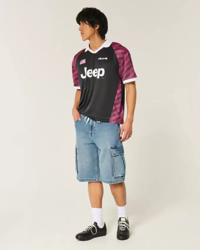 Boxy Jeep Graphic Jersey Boxy Jeep Graphic Jersey