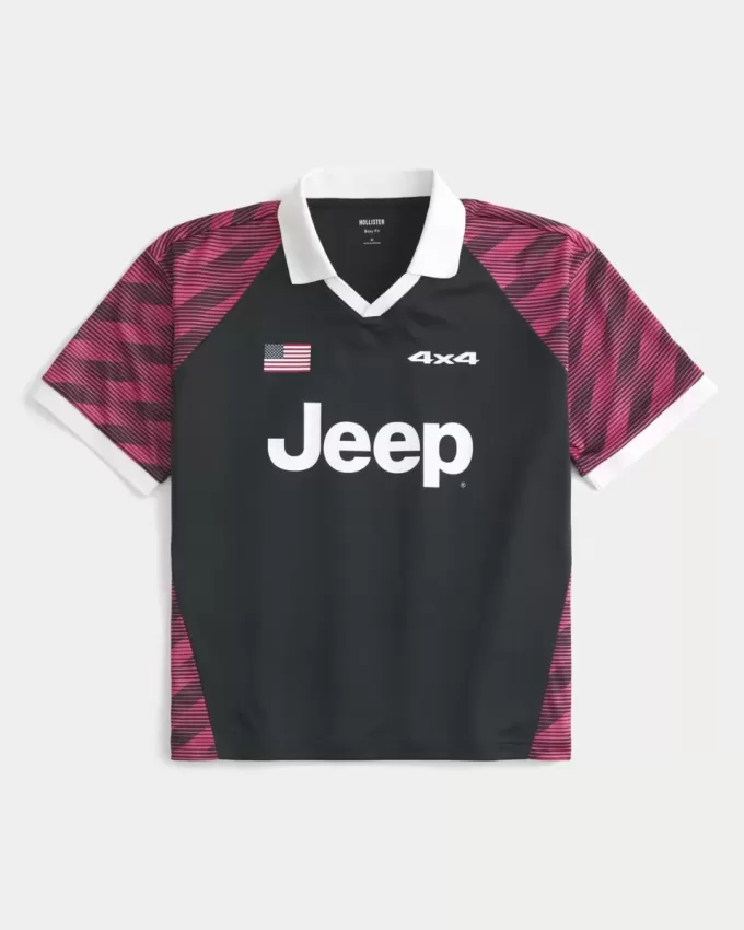 Boxy Jeep Graphic Jersey Boxy Jeep Graphic Jersey