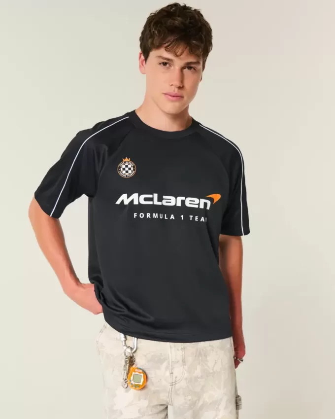 Boxy McLaren Graphic Soccer Jersey