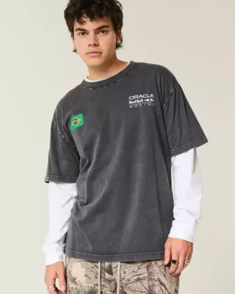 Boxy Oracle Red Bull Racing Graphic Tee