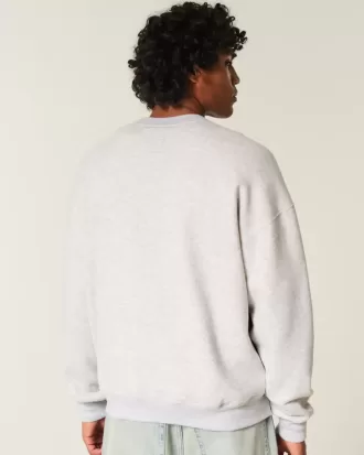 Boxy Paris Saint-Germain Graphic Crew Sweatshirt