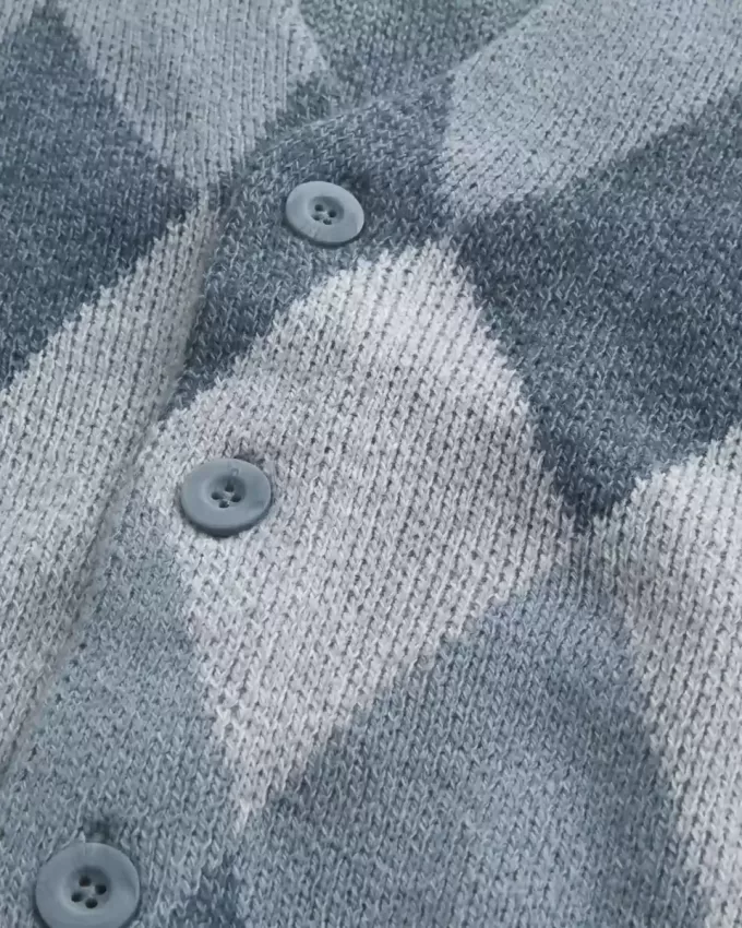 Boxy Pattern Cardigan