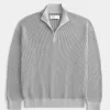 Boxy Quarter-Zip Sweater