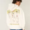 Boxy Real Madrid CF Graphic Hoodie