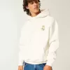 Boxy Real Madrid CF Graphic Hoodie