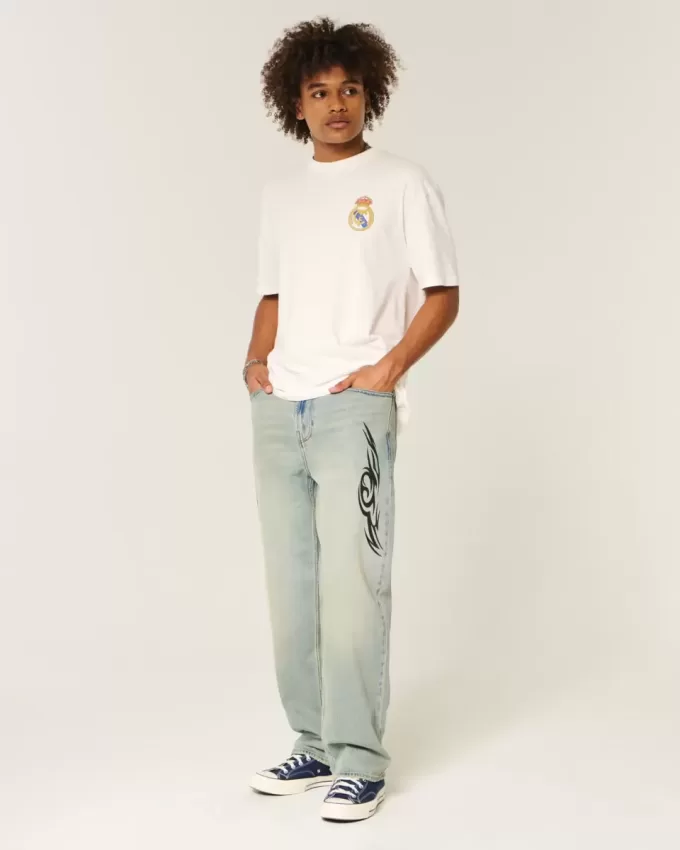 Boxy Real Madrid CF Graphic Tee