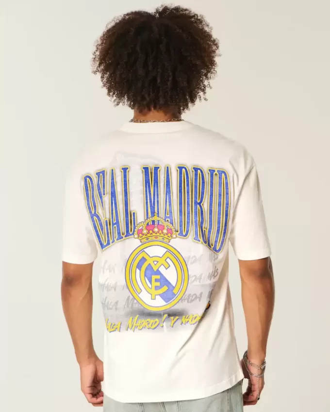 Boxy Real Madrid CF Graphic Tee