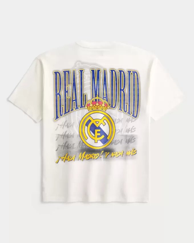 Boxy Real Madrid CF Graphic Tee
