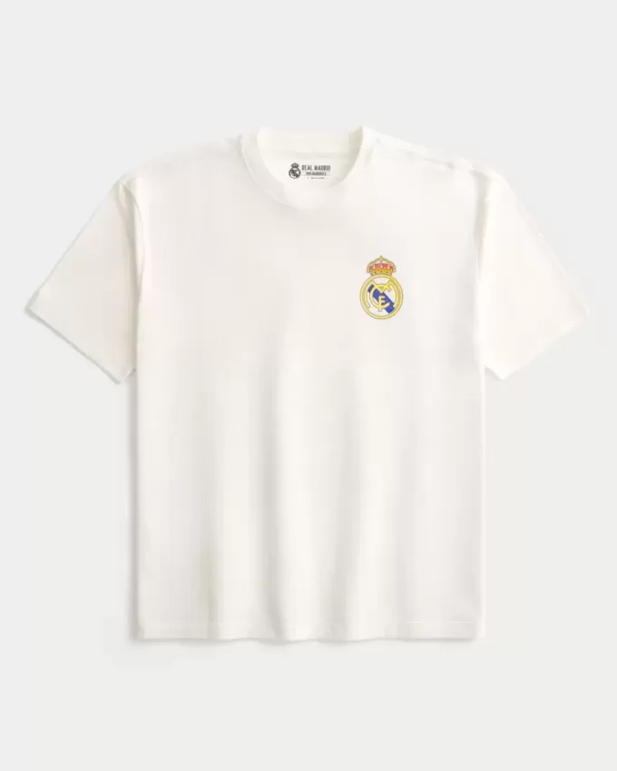 Boxy Real Madrid CF Graphic Tee