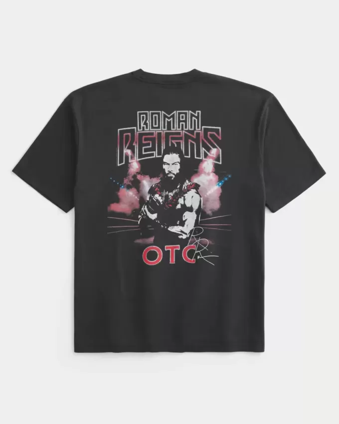 Boxy Roman Reigns The Only One Graphic Tee