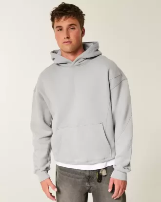 Boxy Seamed Hoodie