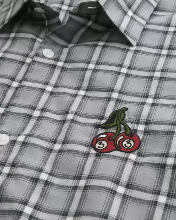 Boxy Short-Sleeve Cherry Graphic Shirt Boxy Short-Sleeve Cherry Graphic Shirt