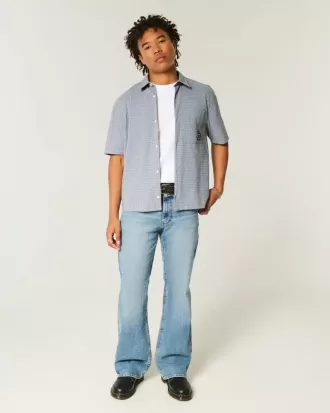 Boxy Short-Sleeve New York Graphic Shirt