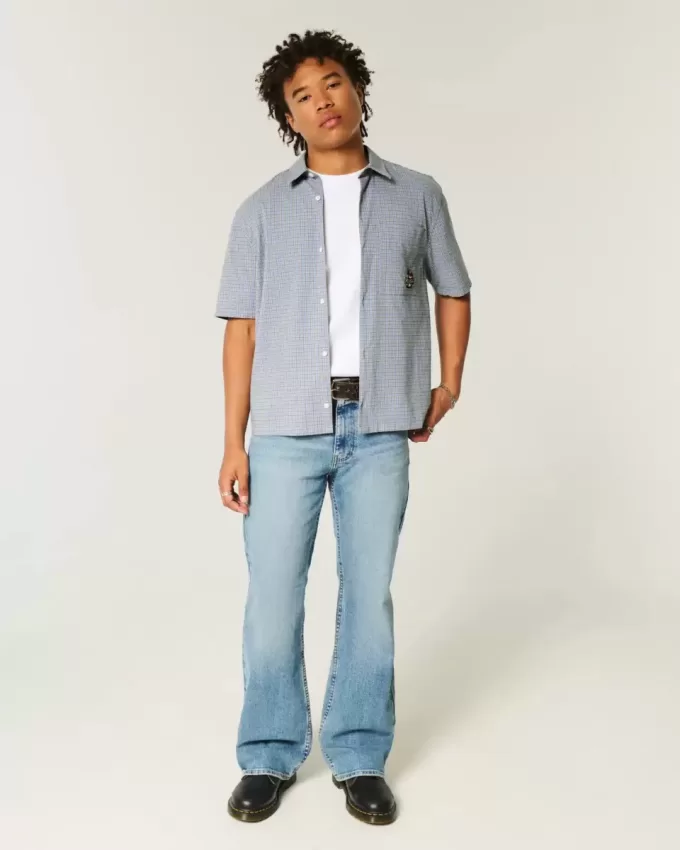 Boxy Short-Sleeve New York Graphic Shirt