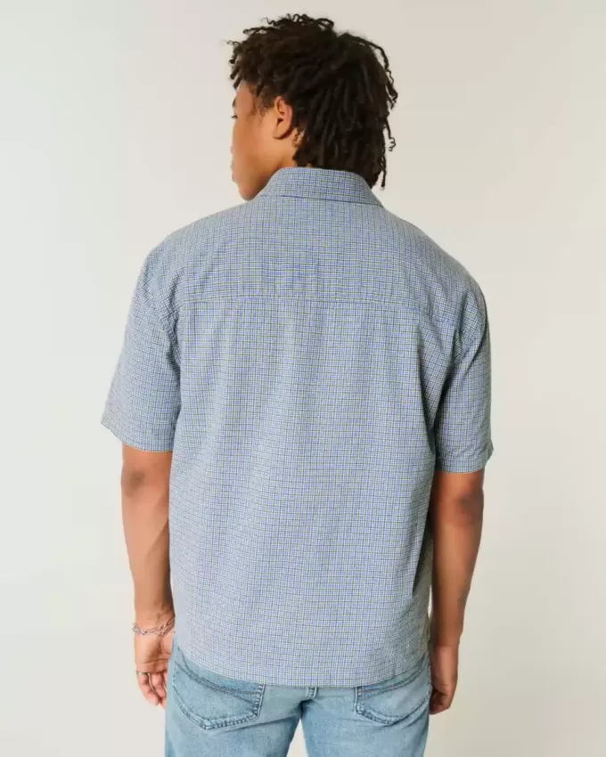 Boxy Short-Sleeve New York Graphic Shirt