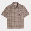 Boxy Short-Sleeve Playing Card Graphic Shirt