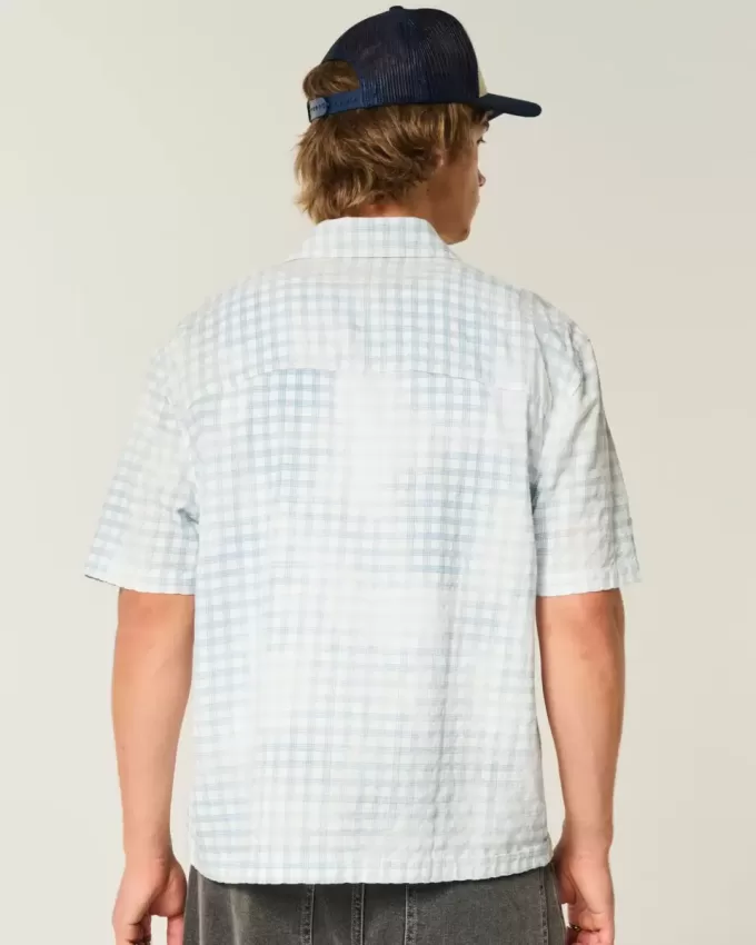 Boxy Short-Sleeve Pocket Shirt Boxy Short-Sleeve Pocket Shirt