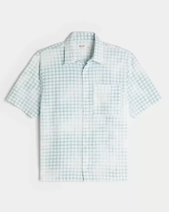 Boxy Short-Sleeve Pocket Shirt Boxy Short-Sleeve Pocket Shirt