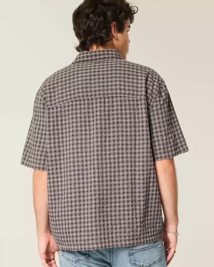 Boxy Short-Sleeve Pocket Shirt Boxy Short-Sleeve Pocket Shirt