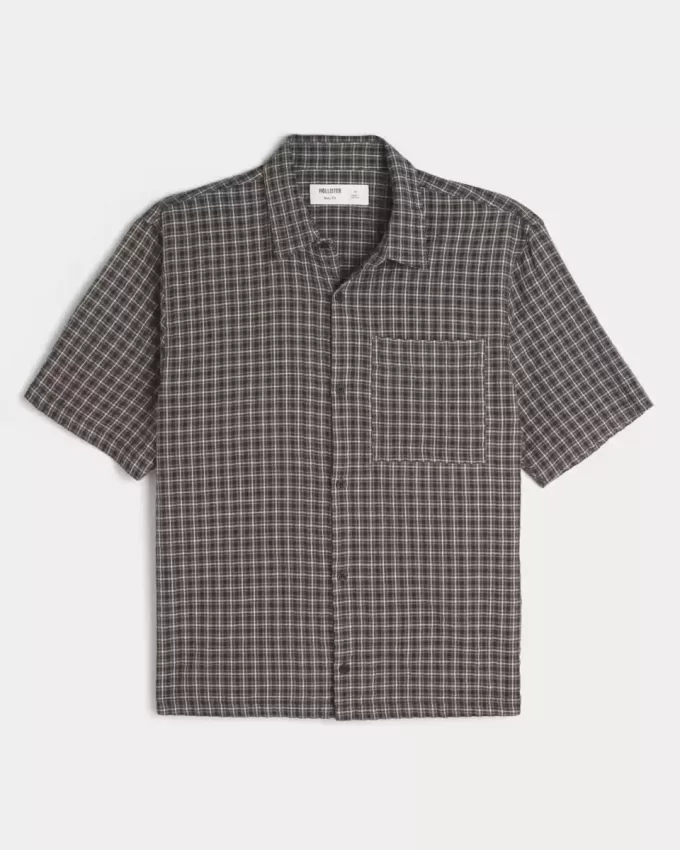 Boxy Short-Sleeve Pocket Shirt Boxy Short-Sleeve Pocket Shirt