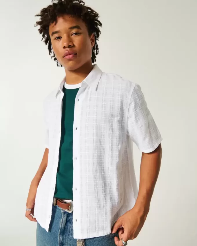 Boxy Short-Sleeve Shirt Boxy Short-Sleeve Shirt