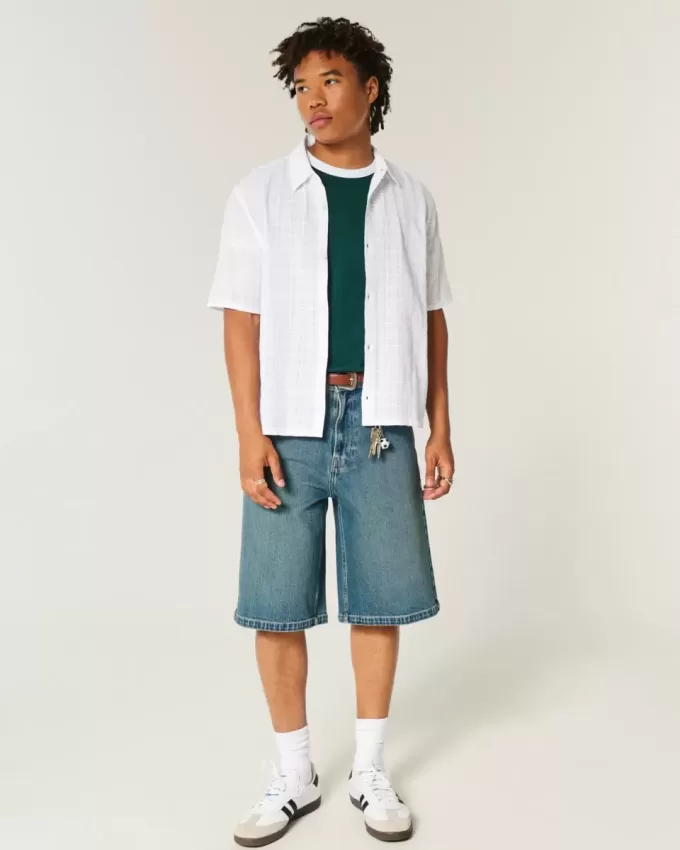 Boxy Short-Sleeve Shirt Boxy Short-Sleeve Shirt