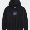 Boxy The Rock Graphic Hoodie