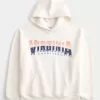 Boxy University of Virginia Cavaliers Graphic Hoodie