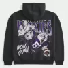 Boxy University of Washington Huskies Graphic Hoodie