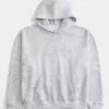 Boxy Wash Effect Hoodie