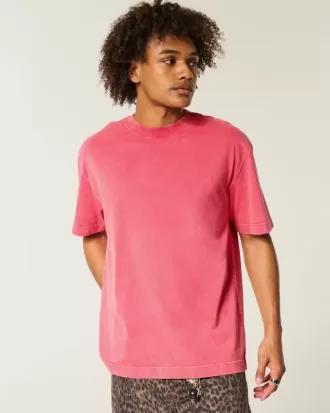 Boxy Washed Heavyweight Crew T-Shirt