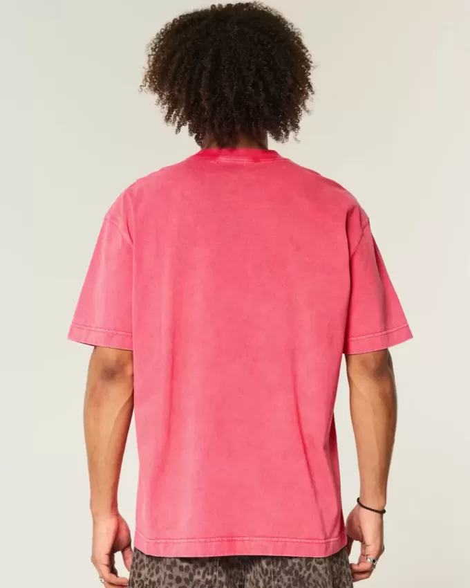 Boxy Washed Heavyweight Crew T-Shirt Boxy Washed Heavyweight Crew T-Shirt