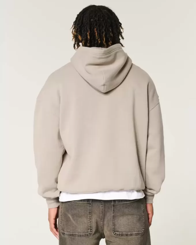 Boxy Washed Hoodie