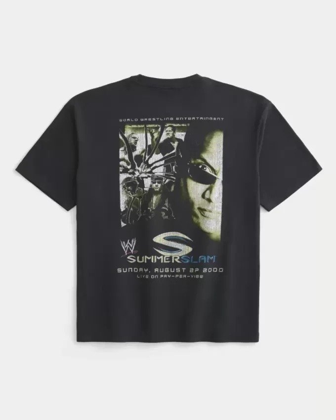 Boxy WWE SummerSlam Graphic Tee